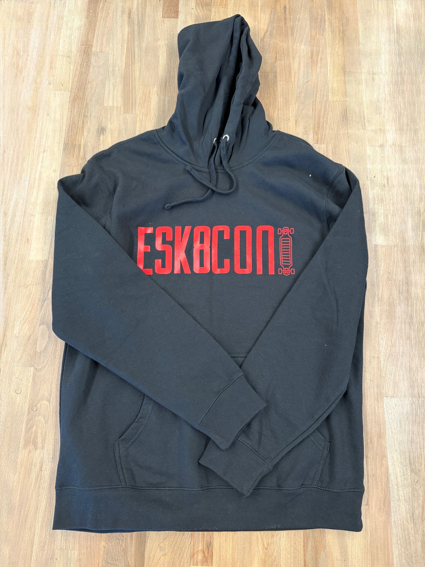 Esk8con 2025 Hoodie - Black + Red