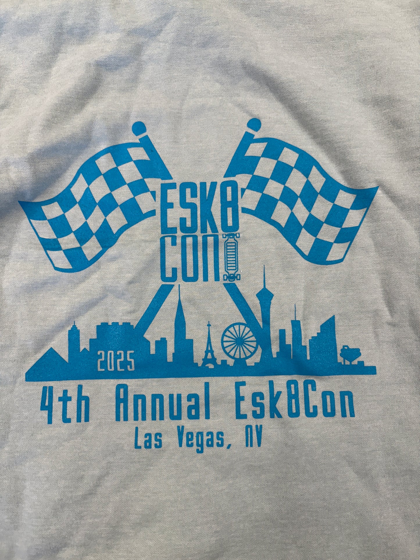 Esk8con 2025 Hoodie - Teal + Blue